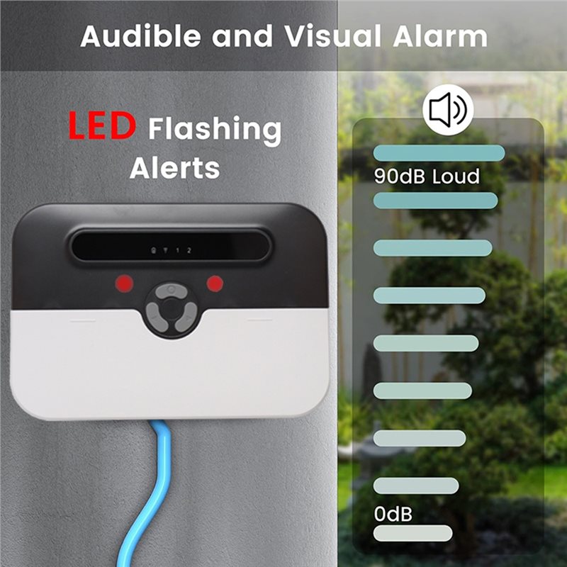 A05E-Smart Wifi Water Level Al - مراجعة Wifi Water Sensor وسعره