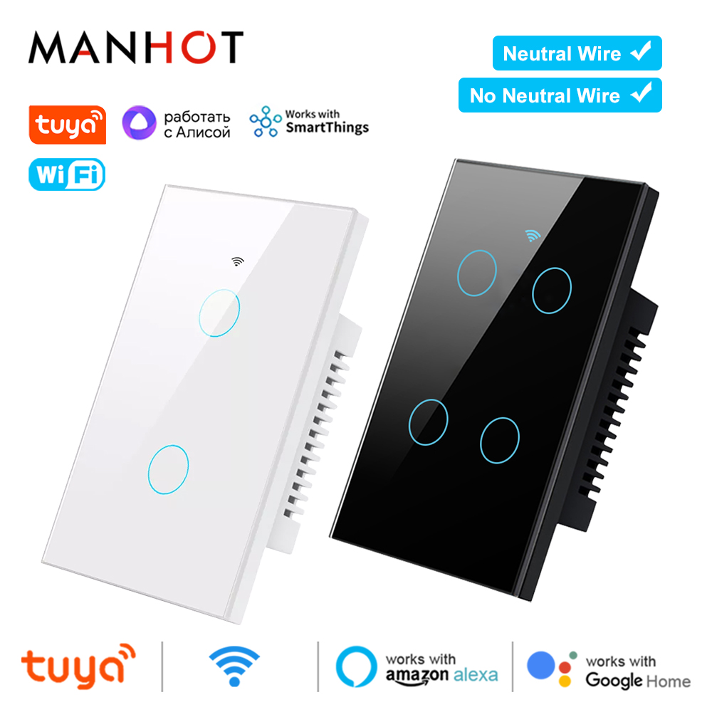 Tuya Smart Life Wifi+Bluetooth - مراجعة Smart Home Touchscreen Control Panel وسعره