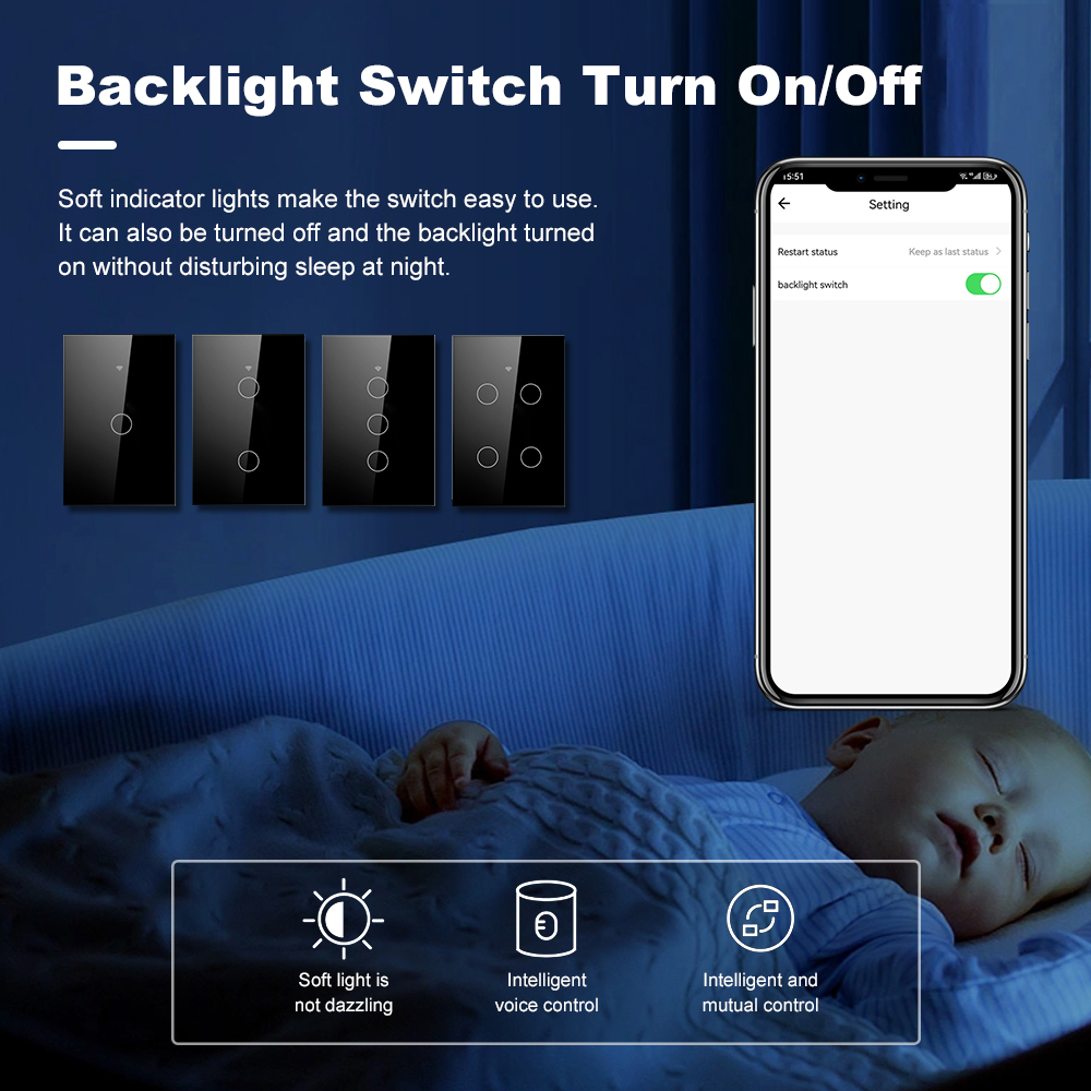 Tuya Smart Life Wifi+Bluetooth - مراجعة Smart Home Touchscreen Control Panel وسعره