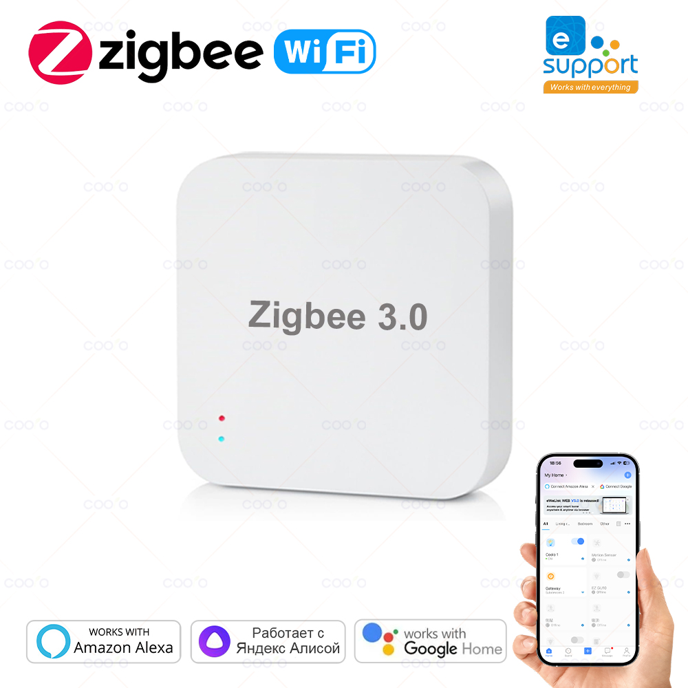 Zigbee 3.0 Gateway Hub Smart H - مراجعة Smart Home Hub Device وسعره