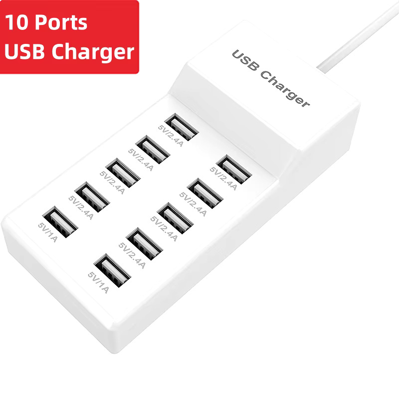 10 Port USB Charging Station S - مراجعة Smart Home Hub Device وسعره