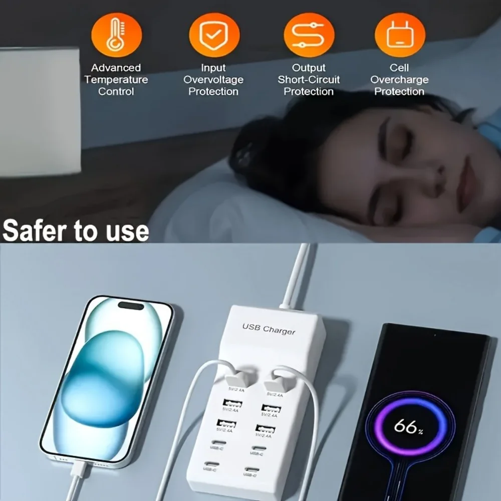 10 Port USB Charging Station S - مراجعة Smart Home Hub Device وسعره