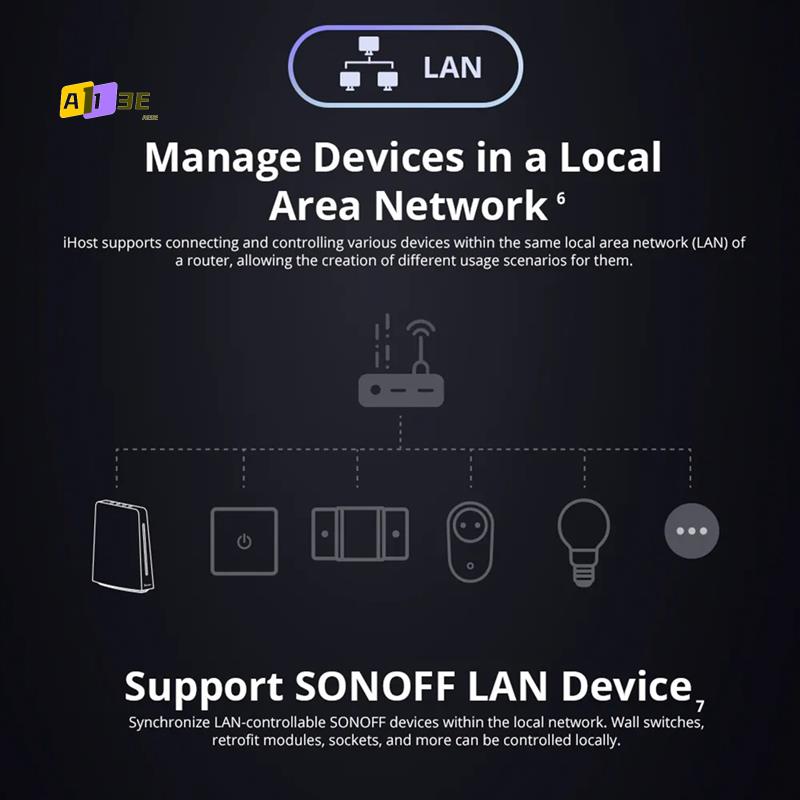 A13E-Ewelink Ihost Smart Home  - مراجعة Smart Home Hub Device وسعره