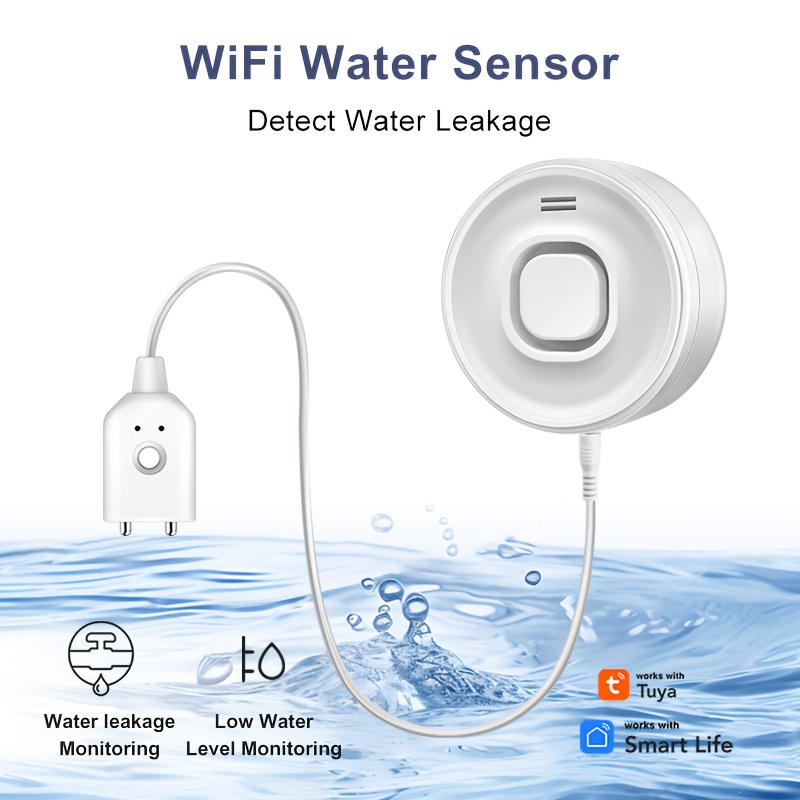 YNF Smart WiFi Water Leak Dete - مراجعة Smart Home Tools وسعره