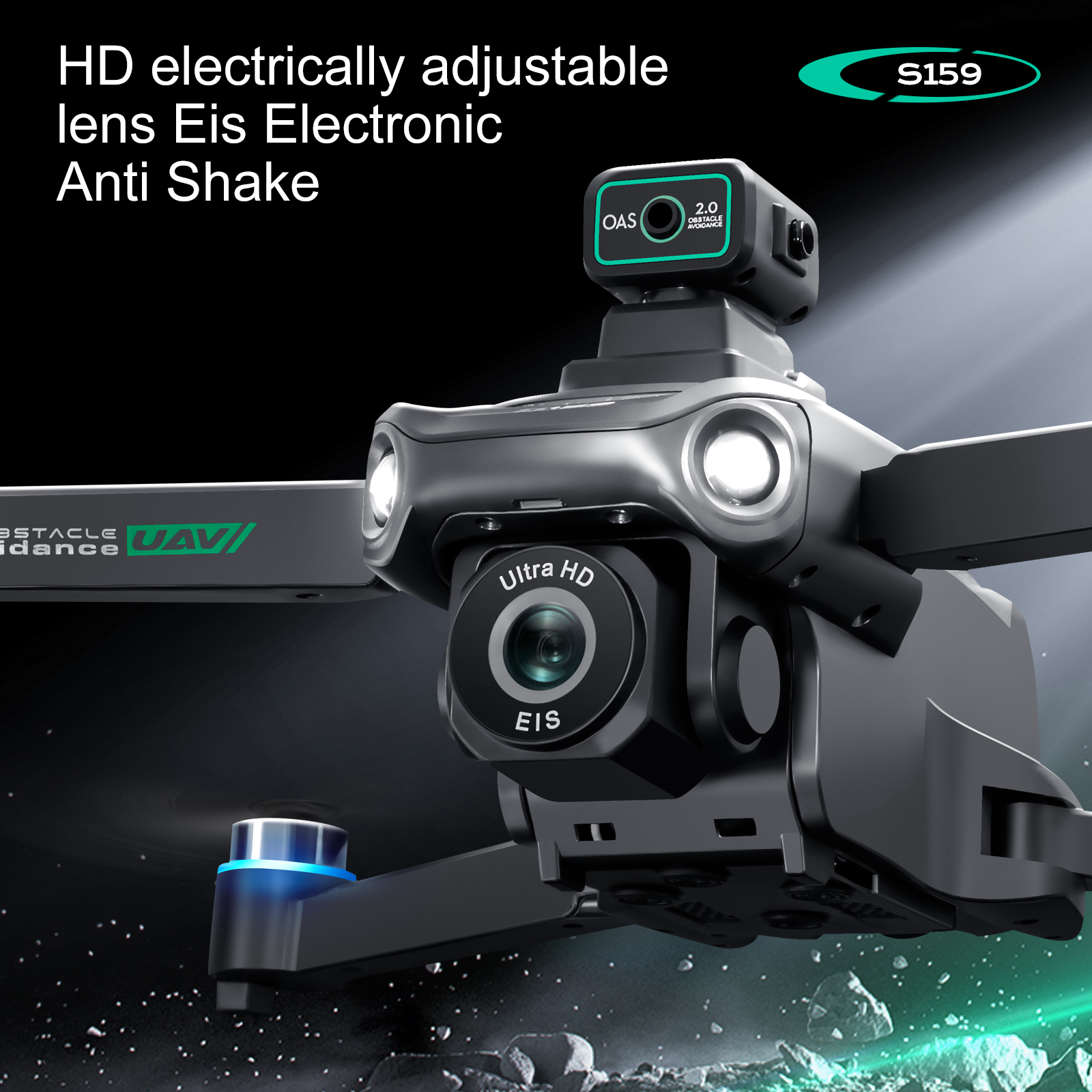 S159 GPS Drone 4K Profesional  - مراجعة Smart Home Camera وسعره