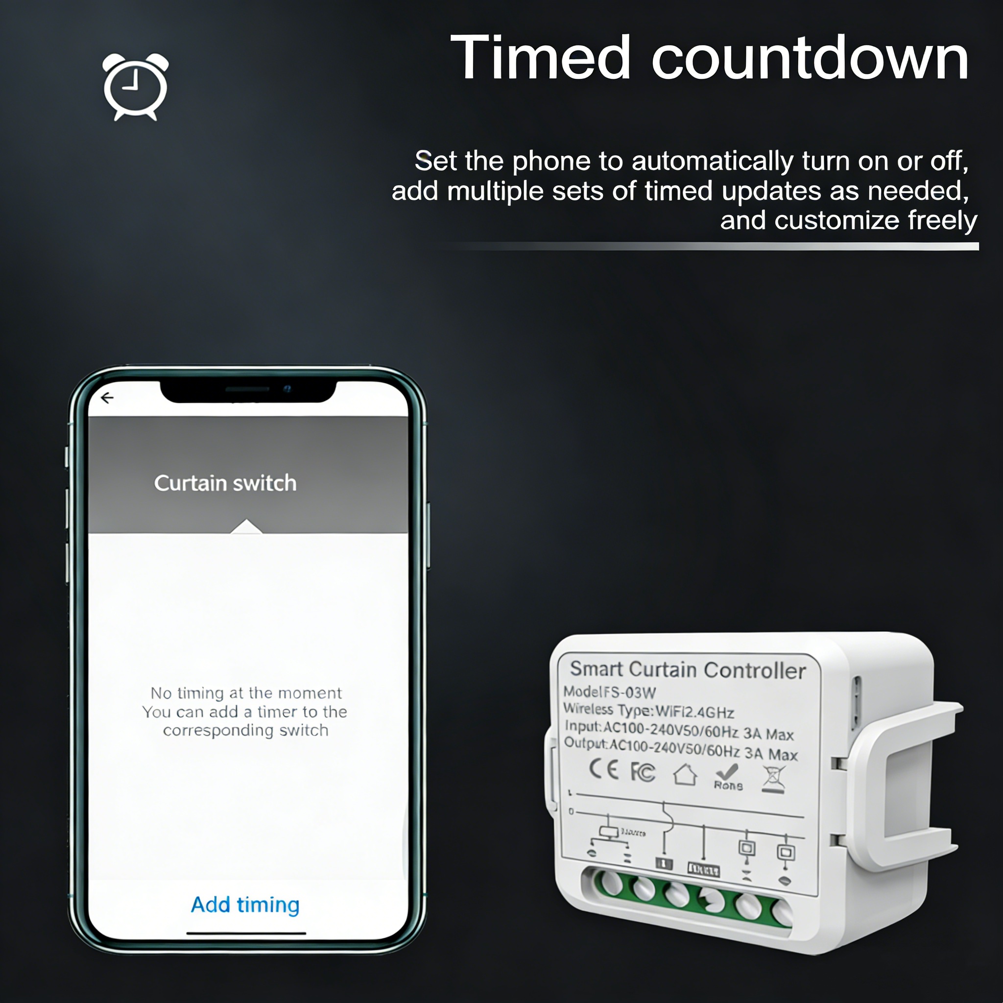 Tuya WiFi Curtain Switch Modul - مراجعة Curtain Motor وسعره