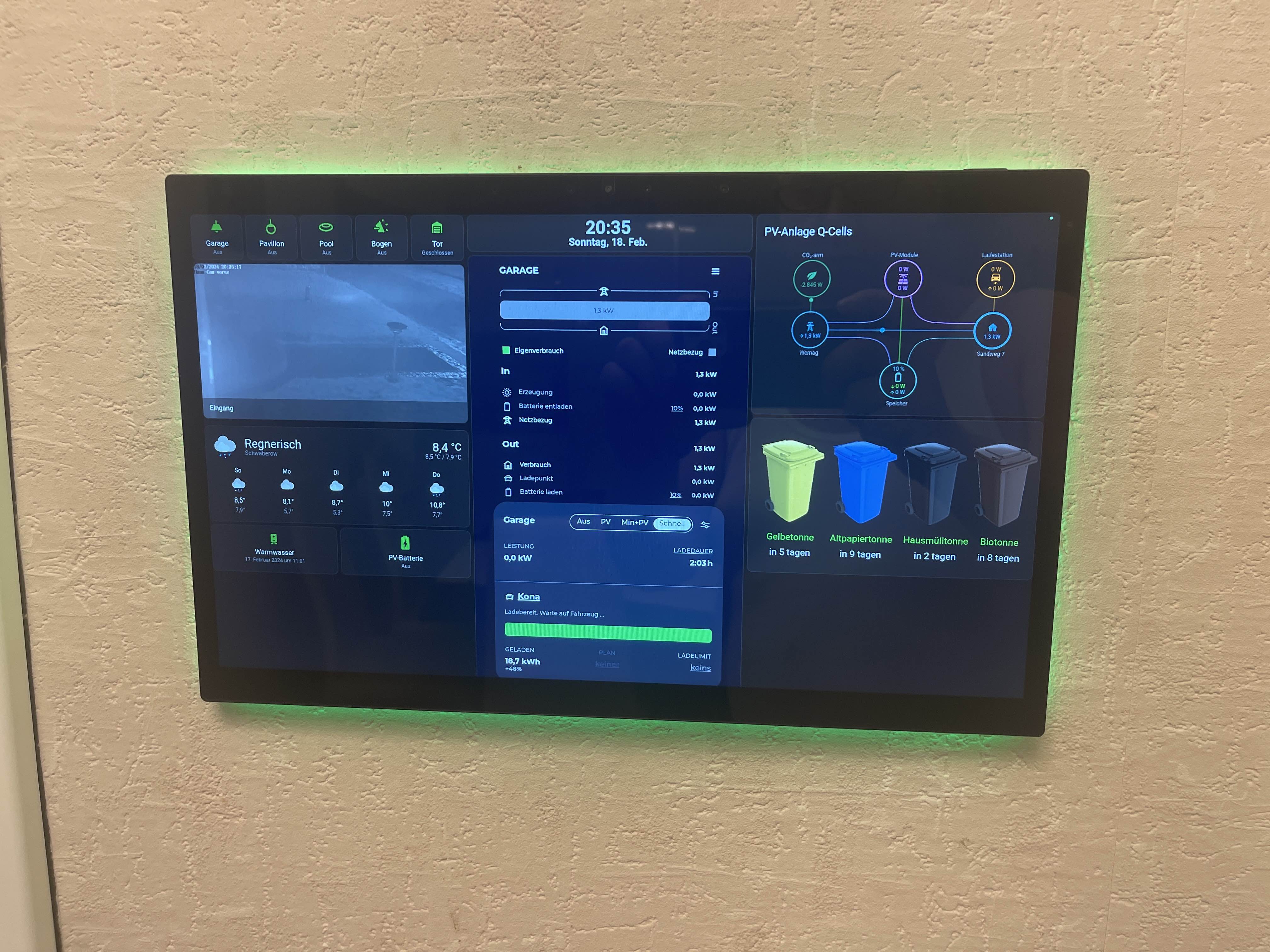 Inwall 15.6 Inch Smart Home Co - مراجعة Smart Home Touchscreen Control Panel وسعره