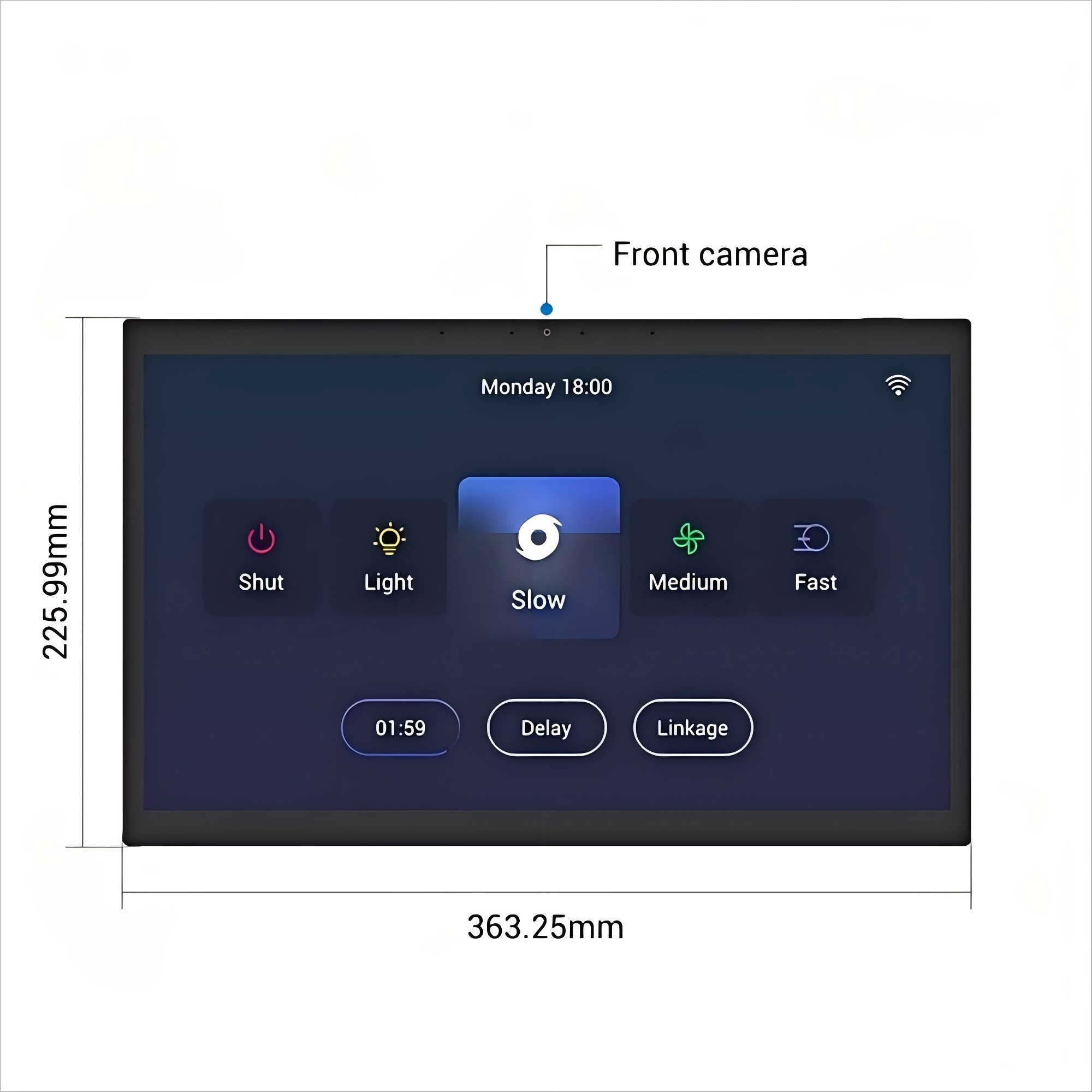 Inwall 15.6 Inch Smart Home Co - مراجعة Smart Home Touchscreen Control Panel وسعره
